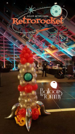 Retrorocket balloon decor - Balloons by Tommy
