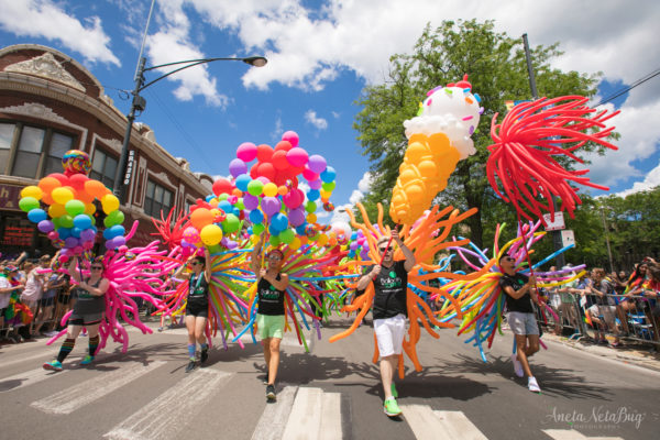 Chicago Pride Parade 2017 - Balloons by Tommy