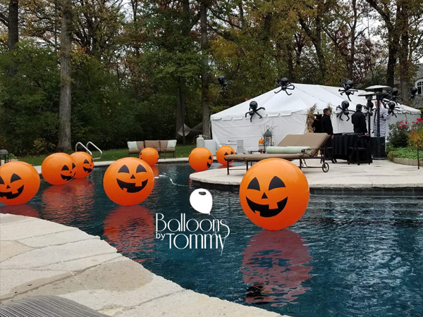 Halloween Pool Party - Balloons by Tommy