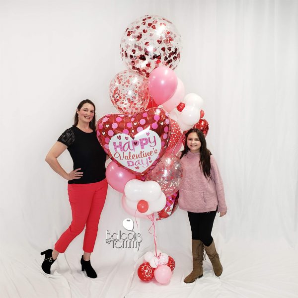 Valentine's Day "Cupid" Balloon Bouquet by Balloons by Tommy